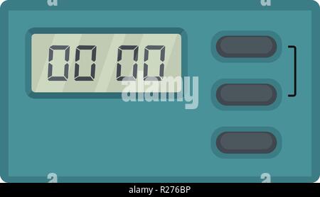 Kochen timer Symbol. Flache Abbildung: Kochen timer Vektor Symbol für Web Stock Vektor