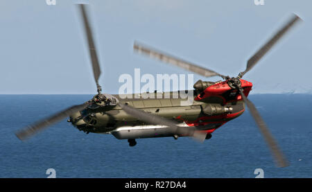 Chinook-Hubschrauber der Royal Air Force Stockfoto