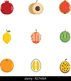 Fetale Symbole gesetzt. flachbild Set von 9 fetale Vector Icons für Web auf weißem Hintergrund Stock Vektor