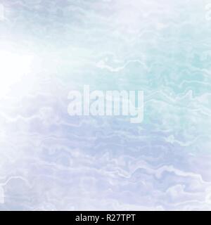 Violett und Grün aquarell Marmor Hintergrund Muster mit weißen Linien, Vektor, Abbildung Stock Vektor