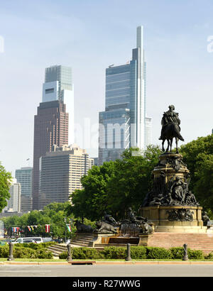Stadtbild in Philadelphia, PA, USA Stockfoto