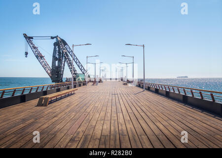 Muelle Vergara Pier - Vina del Mar, Chile Stockfoto