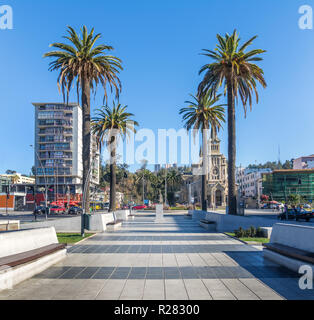 Plaza Sucre - Vina del Mar, Chile Stockfoto