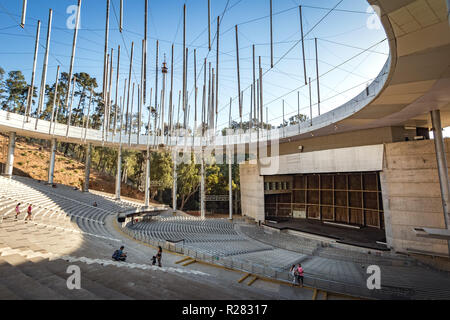 Quinta Vergara Amphitheater Innenraum im Quinta Vergara Park - Vina del Mar, Chile Stockfoto