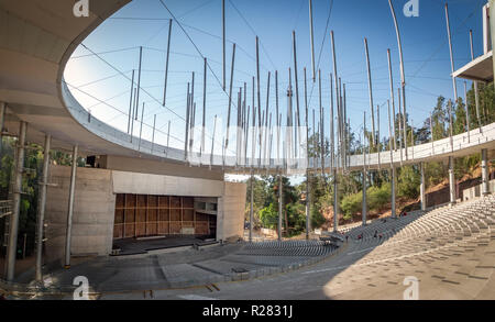 Quinta Vergara Amphitheater Innenraum im Quinta Vergara Park - Vina del Mar, Chile Stockfoto