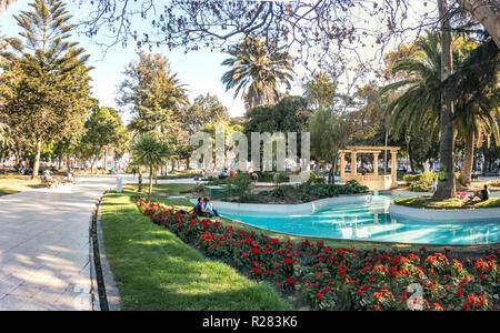 Plaza Vergara - Vina del Mar, Chile Stockfoto