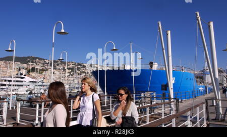 Das Aquarium von Genua, das größte Aquarium der Welt, Genua, Italien Stockfoto