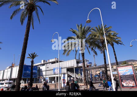 Das Aquarium von Genua, das größte Aquarium der Welt, Genua, Italien Stockfoto