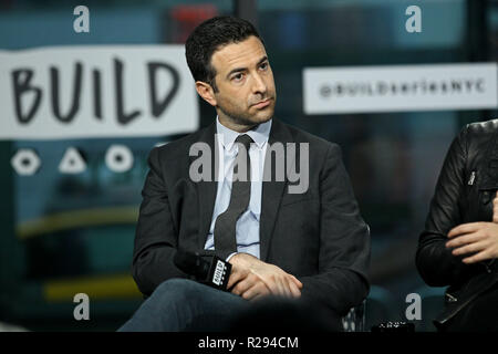 NEW YORK, NY - 19. April: Bauen Serie präsentiert Ari Melber diskutieren "Notizen aus dem Newsroom: 100 Tage Trump' am Bau Studio am 19. April 2017 in New York City. (Foto von Steve Mack/S.D. Mack Bilder) Stockfoto