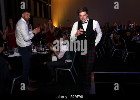 Schwimm-Athlet des Jahres Gewinner Duncan Scott während der British Swimming Awards 2018 in The Point, Lancashire County Cricket Club, Manchester Stockfoto