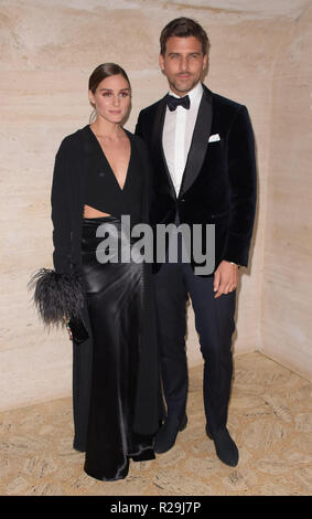 2018 American Ballet fallen Gala NYC Mit: Olivia Palermo, Johannes Huebl Wo: New York, New York, United States Wenn: 17 Okt 2018 Credit: Patricia Schlein/WENN.com Stockfoto