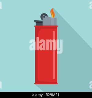 Heller Symbol. Flache Darstellung von leichteren Vektor Symbol für Web Design Stock Vektor