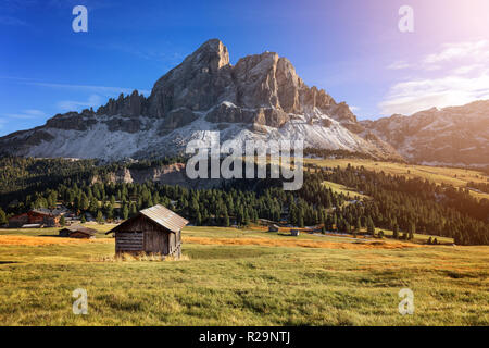 Mount Peiterkofel - Würzjoch - Passo delle Erbe - Alto Adige Italien Stockfoto