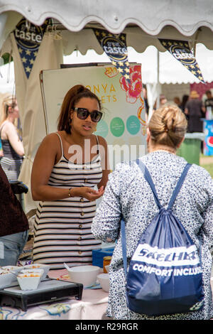 Kneipe im Park Festival, Badewanne Stockfoto