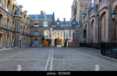 Im Binnenhof in Den Haag Stockfoto