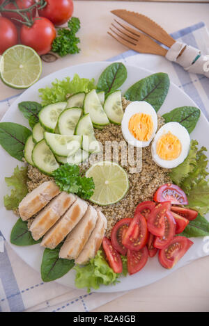 Quinoa-Salat Stockfoto