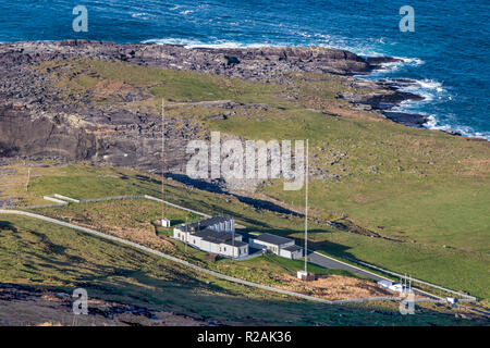 Valentia Island von Geokaun Mountain County Kerry, Irland Stockfoto