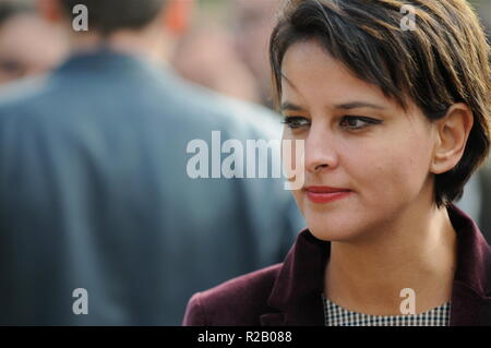 Najat Vallaud-Belkacem nimmt an den Universitäten von Engagement, Lyon, Frankreich Stockfoto