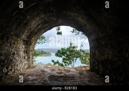 Fort San Lorenzo in Colon, Panama Stockfoto