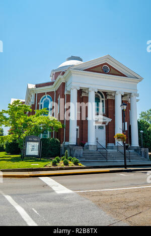 Manly Memorial Baptist Church, 202 South Main Street, Lexington, Virginia Stockfoto