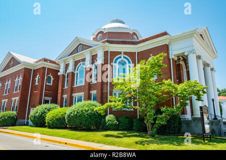 Manly Memorial Baptist Church, 202 South Main Street, Lexington, Virginia Stockfoto