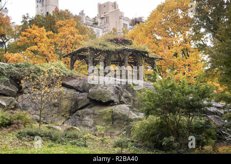 Central Park ist eine öffentliche Oase in New York City, USA Stockfoto