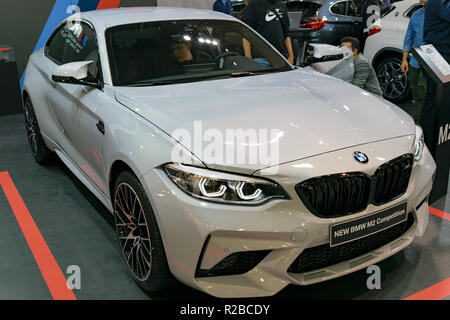 Ag. Kosmas, Griechenland - 10 November 2018: BMW M2 Wettbewerb Stockfoto