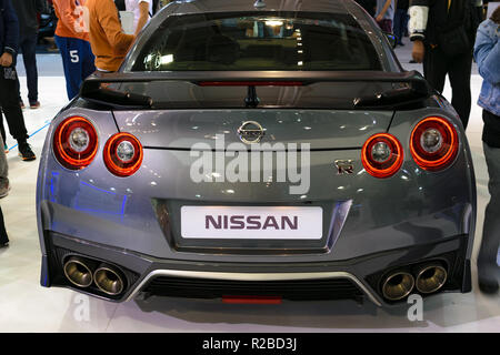 Ag. Kosmas, Griechenland - 10 November 2018: Nissan Skyline GTR Stockfoto