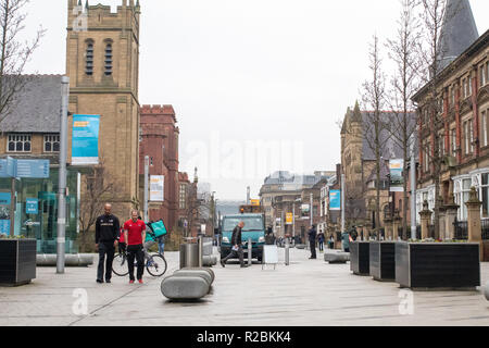 Newcastle upon Tyne/England - 10. Januar 2018: Northumbria University Stockfoto