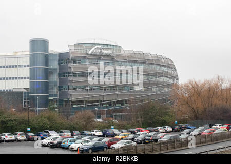 Newcastle upon Tyne/England - 10. Januar 2018: Northumbria University Stockfoto