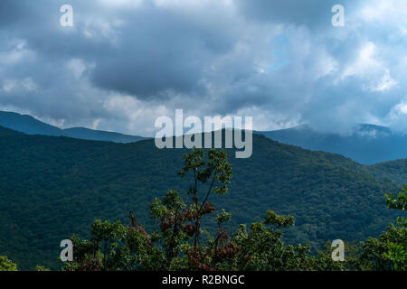 Ein Wochenende auf dem Blue Ridge Parkway in North Carolina Stockfoto