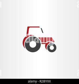 Symbol Schlepper logo Vektor Symbol eines Elements Design Stock Vektor