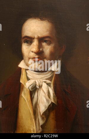 Ludwig van Beethoven Portrait möglicherweise durch von Kloeber Stockfoto