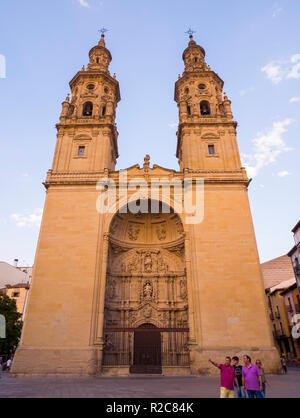 Concatedral de Santa María de la Redonda. Logroño. La Rioja. España Stockfoto