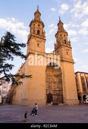 Concatedral de Santa María de la Redonda. Logroño. La Rioja. España Stockfoto
