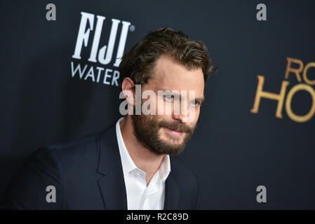 Jamie Dornan besucht die 'Robin Hood' New York Screening bei AMC Lincoln Square Theater am 11. November 2018 in New York City. Stockfoto