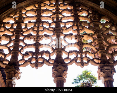 Las mejores del Claustro de los Caballeros en El Monasterio de Santa María la Real. Nájera. La Rioja. España Stockfoto