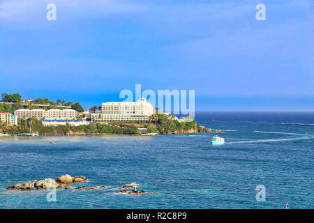 Charlotte Amalie Bay auf Saint Thomas Insel Stockfoto