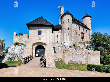 Mittelalterliche Burg Lindenberg, Polen Stockfoto