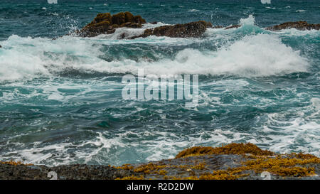 Sawarna Strand Tour Stockfoto