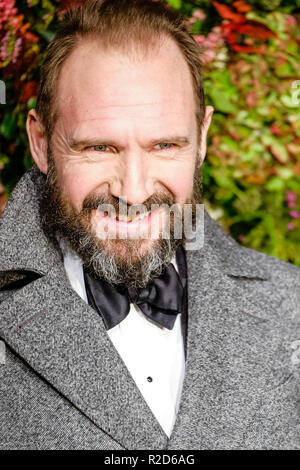 London, Großbritannien. 18 Nov, 2018. Ralph Fiennes am 64. Evening Standard Theater Awards 2018 am Sonntag, den 18. November 2018 im Theatre Royal Drury Lane, London statt. Bild: Ralph Fiennes. Credit: Julie Edwards/Alamy leben Nachrichten Stockfoto
