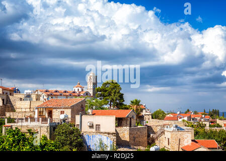 Traditionelles malerisches Bergdorf von Pano Lefkara. Bezirk Larnaca, Zypern. Stockfoto