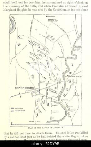 Seite 307 "Geschichte der jungen Leute des Krieges für die Union. Illustriert". Stockfoto