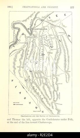 Seite 401 Der 'Geschichte der jungen Leute des Krieges für die Union. Illustriert". Stockfoto