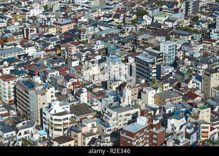 Tokio Wohnviertel Stockfoto