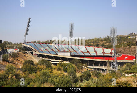 Hrazdan Stadion in Eriwan. Armenien Stockfoto