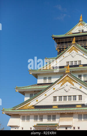 Burg von Osaka eine der beliebtesten Reisen Reiseziele in Japan Stockfoto