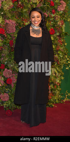 Foto © gutgeschrieben werden Alpha Presse 079965 18/11/2018 Gast der 64. Evening Standard es Theater Awards 2018 Theatre Royal London Stockfoto