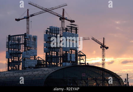 Lehrter bahnhof Stockfoto