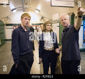 Über die Zeit von Jahr zu Jahr: 2013 Großbritannien Regie: Richard Curtis Rachel McAdams, Domhnall Gleeson, Richard Curtis Shooting Bild Stockfoto